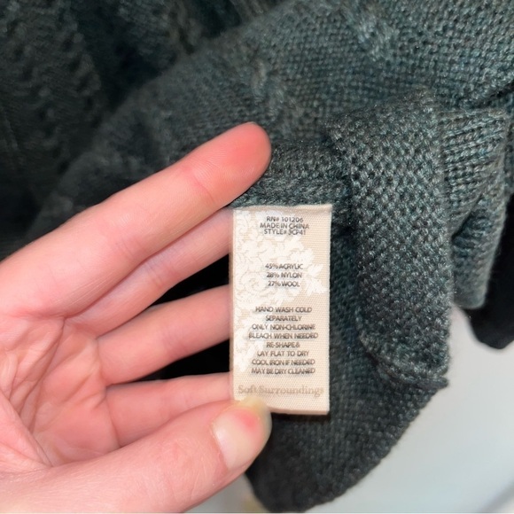 Soft Surroundings Sydney Sweater Wool Blend Women’s Size Petite Extra Large - Picture 5 of 7